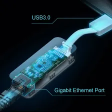 Tarjeta De Red Tp-link Ue300, Usb A Ethernet, 1000 Mbit/s (gigabit), Blanco