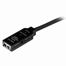 Extensor Startech.com 5 M, Usb A A Usb A, Macho/hembra, 480 Mbit/s, Negro