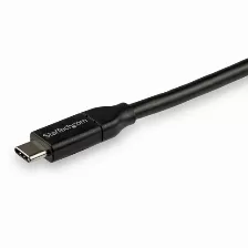 Cable Usb Startech.com Usb C A Usb C, 480 Mbit/s, Negro
