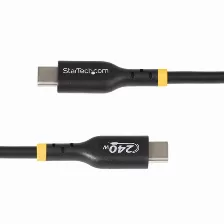 Cable Usb Startech.com Usb2epr1m Usb C A Usb C, 480 Mbit/s, Negro