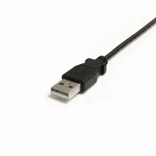 Cable De 1.8 Metros Mini Usb A Usb-a Acodado A La Derecha - Cable Adaptador De Mini Usb-b A Usb-a - Negro - Startech.com Mod. Usb2habm6ra