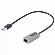 Tarjetas De Red Startech.com Usb, Rj-45 1, 5000 Mbit/s, Alámbrico, Gris