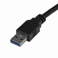 Extensor Startech.com 0.9 M, Usb A A Negro