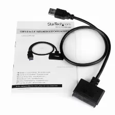 Cable Usb 3.0 Startech (usb3saa3mbk), Macho A Macho De 3mts, Usb 3.1 Gen1 (5gbps)