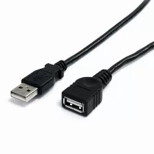 Extensor Startech.com 3 M, Usb A A Usb A, 480 Mbit/s, Negro