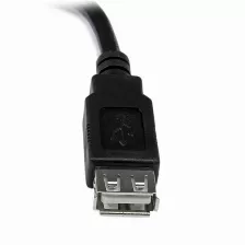 Extensión Startech Usb 2.0 De Alta Velocidad Hi Speed - Macho A Hembra Usb A - Negro (usbextaa6in)
