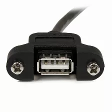 Extensor Startech.com 0.3 M, Usb A A Usb A, Macho/hembra, Negro