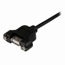 Extensor Startech.com 0.9 M, Usb A A Usb A, Negro
