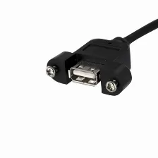 Cable Usb Startech.com Cable De 91cm Usb 2.0 Para Montaje En Panel Conexión A Placa Madre Idc 5 Pines - Hembra Usb A, 0.9 M, Negro
