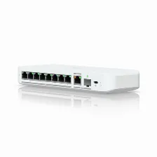 Switch Ubiquiti Unifi Flex 2.5g Gestionado, L2, Rj-45 8, 2.5g Ethernet (100/1000/2500), Montaje En Escritorio/pared, Blanco