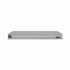 Switch Ubiquiti Usw-pro-max-24-poe L3, Rj-45 24, 2.5g Ethernet (100/1000/2500), (poe +) 8, 8 Poe, Gris