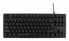 Teclado Perfect Choice V-930105 Español, Alámbrico, Usb, Led Rgb, Negro