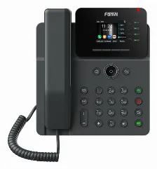 Teléfono Ip Fanvil V61g Terminal Con Conexión Por Cable, Poe, 4 Líneas, Negro