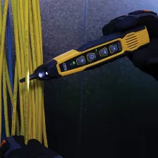 Probador De Cables Klein Tools Vdv500-123, Comprobador De Cables De Par Trenzado, 3?5 Mm, Aaa, 30 Mm, 36 Mm, 227 Mm