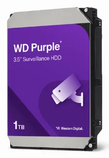 Disco Duro Western Digital Purple 1tb, Sata Iii, 6 Gbit/s, 3.5