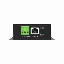 Adaptador Poe Wi-tek Wi-poe61-24v 52 V, 10,100,1000 Mbit/s, Ieee 802.3af, Ieee 802.3at, 2rj-45