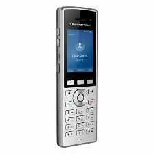 Teléfono Ip Grandstream Networks Wp822 Terminal Inalámbrico, 2 Líneas, Negro, Plata