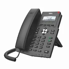Teléfono Ip Fanvil X1sp Terminal Con Conexión Por Cable, Poe, 2 Líneas, Negro