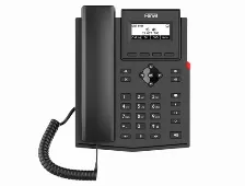 Teléfono Ip Fanvil X301g Terminal Con Conexión Por Cable, Poe, 2 Líneas, Negro