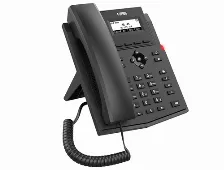 Teléfono Ip Fanvil X301p Terminal Con Conexión Por Cable, Poe, 2 Líneas, Negro
