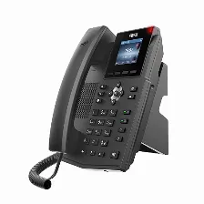 Teléfono Ip Fanvil X3sp V2 Terminal Con Conexión Por Cable, Poe, 2 Líneas, Negro