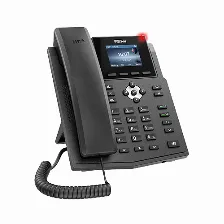 Teléfono Ip Fanvil X3sp V2 Terminal Con Conexión Por Cable, Poe, 2 Líneas, Negro