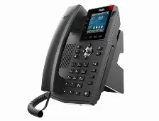 Teléfono Ip Fanvil X3u Terminal Con Conexión Por Cable, Poe, 6 Líneas, Negro