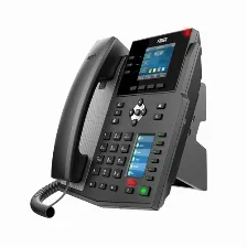 Teléfono Ip Fanvil X4u Terminal Con Conexión Por Cable, Poe, 12 Líneas, Negro