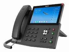Teléfono Ip Fanvil X7a Terminal Con Conexión Por Cable, Poe, 20 Líneas, Negro