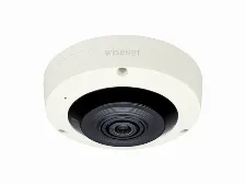Cámara Ip Hanwha Xnf-8010r 6 Mp, Domo, Microsd, Interior Y Exterior, Marfil