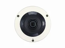 Cámara Ip Hanwha Xnf-8010r 6 Mp, Domo, Microsd, Interior Y Exterior, Marfil