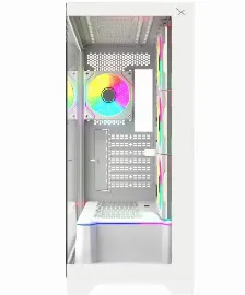 Gabinete Gamer Xzeal Xz160, Soporta Eatx, Atx, M-atx, M-itx, Psu No, Blanco