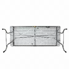 Mesa Plegable Modamob Flex Board 180, Color Blanco, Calibre 18, 1.80m, 180x74x74cm, Tubular 25mm Diametro, Uso Rudo