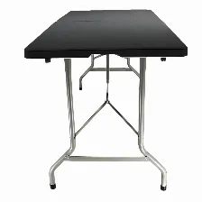 Mesa Plegable Modamob Flexboard 180 Black, 180cm76cmx74cm, Calibre 25mm, Color Negro
