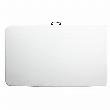 Mesa Plegable Modamob Flexboard 244, 2.440x760x740cm, Calibre 25mm, 4.3cm Grosor, Blanco Ligero Dano