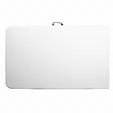 Mesa Plegable Modamob Flexboard 244, 2.44x76x74cm, Calibre 18, Diamtero De Tubo De 25mm, 4.3cm Grosor, Blanco Perdida Amazon