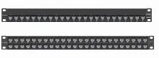Panel De Parcheo Siemon Zs-pnl-24e 24 Puertos, Color Negro, Montaje En Bastidor, Capacidad Del Rack 1u