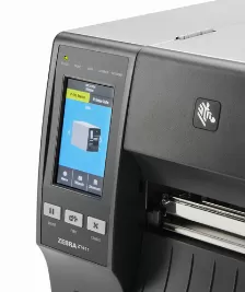 Impresora De Recibo Zebra Zt411 Transferencia Térmica, Impresora De Tpv, Inalámbrico Y Alámbrico, Usb, Rs-232, Negro, Gris