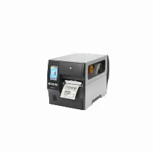 Impresora De Recibo Zebra Tt Zt411 Térmico, Impresora De Tpv, Inalámbrico Y Alámbrico, Interfaz Bluetooth, Ethernet, Rj-45, Rs-232, Usb, Rs-232, Negro, Gris
