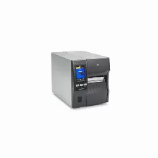 Impresora De Recibo Zebra Tt Zt411 Térmico, Impresora De Tpv, Inalámbrico Y Alámbrico, Interfaz Bluetooth, Ethernet, Rj-45, Rs-232, Usb, Rs-232, Negro, Gris